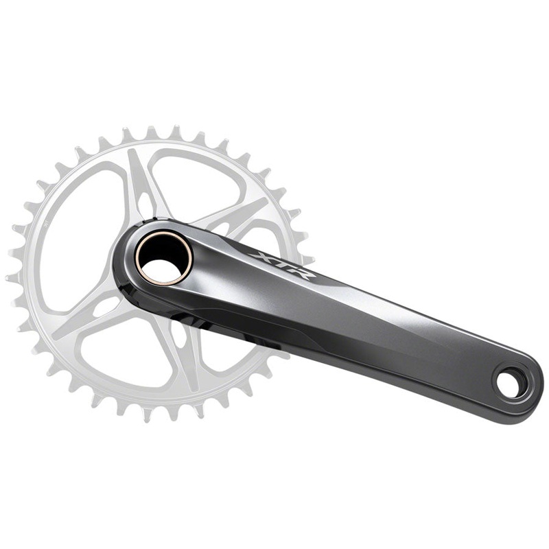 Shimano XTR FC-M9120 Crankset – 170mm 12-Speed 1x Direct Mount Hollowtech II Spindle Interface Gray