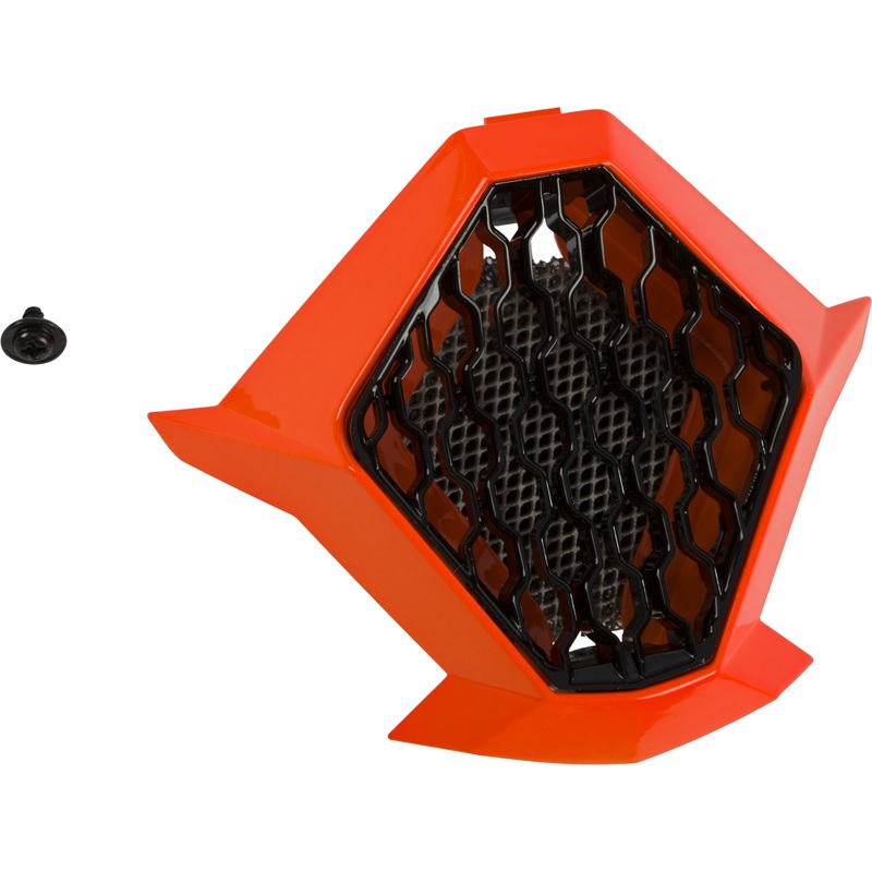 FLY RACING Toxin Embargo Helmet Mouthpiece Orange/Black