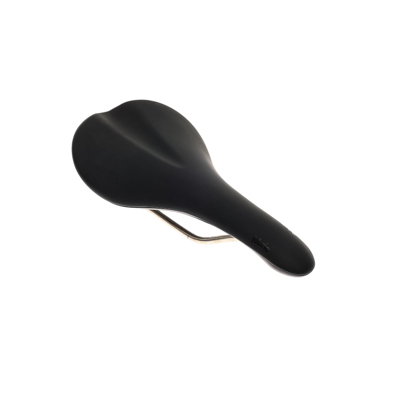 Fabric Scoop Race Shallow Saddle 142mm Titanium Rails Black