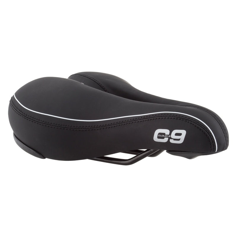 Cloud-9 Comfort Airflow Comfort Steel Multi-Stage Foam Soft Touch Vinyl None Black 10.5×7.25`