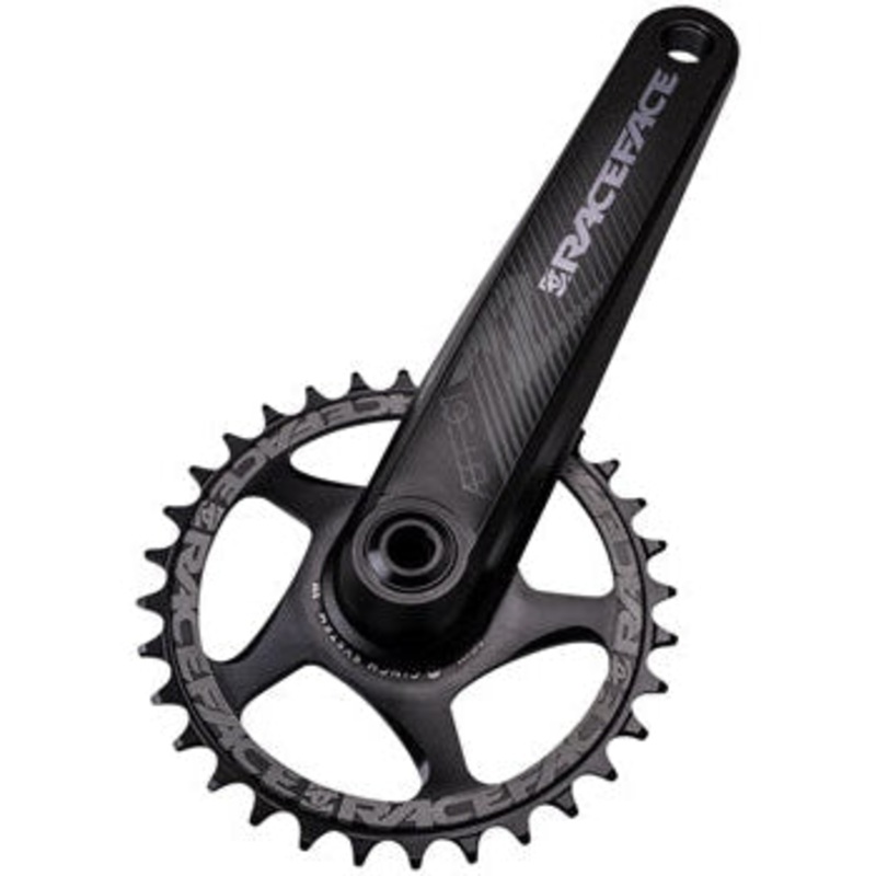 Aeffect R Bicycle Crankset – 165mm, Direct Mount CINCH, RaceFace EXI Spindle Interface