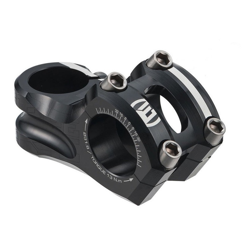 Elevn Overbite 31.8mm Stem 1-1/8in (Ti-Bolts) Black 45mm