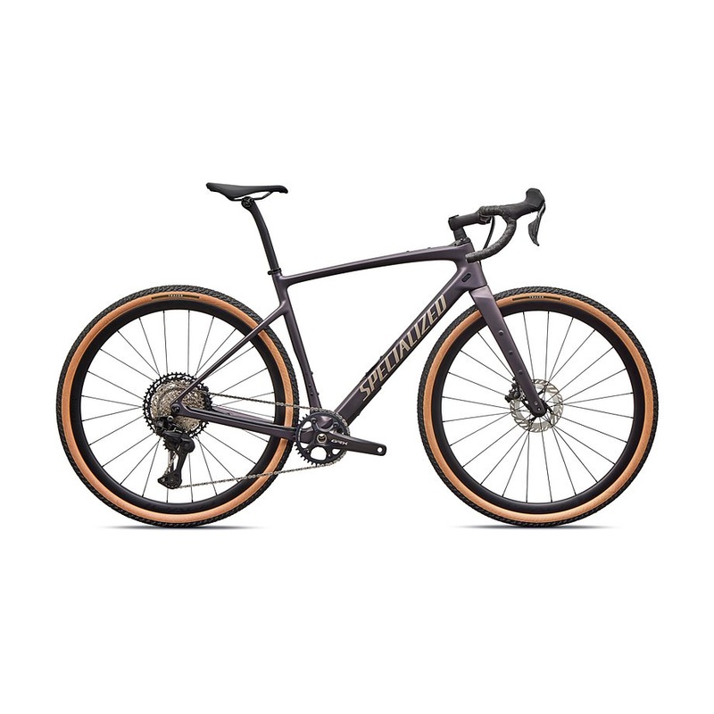 2026 Specialized Diverge Expert Di2 Bike Nebula Metallic/Sandstone Metallic 56