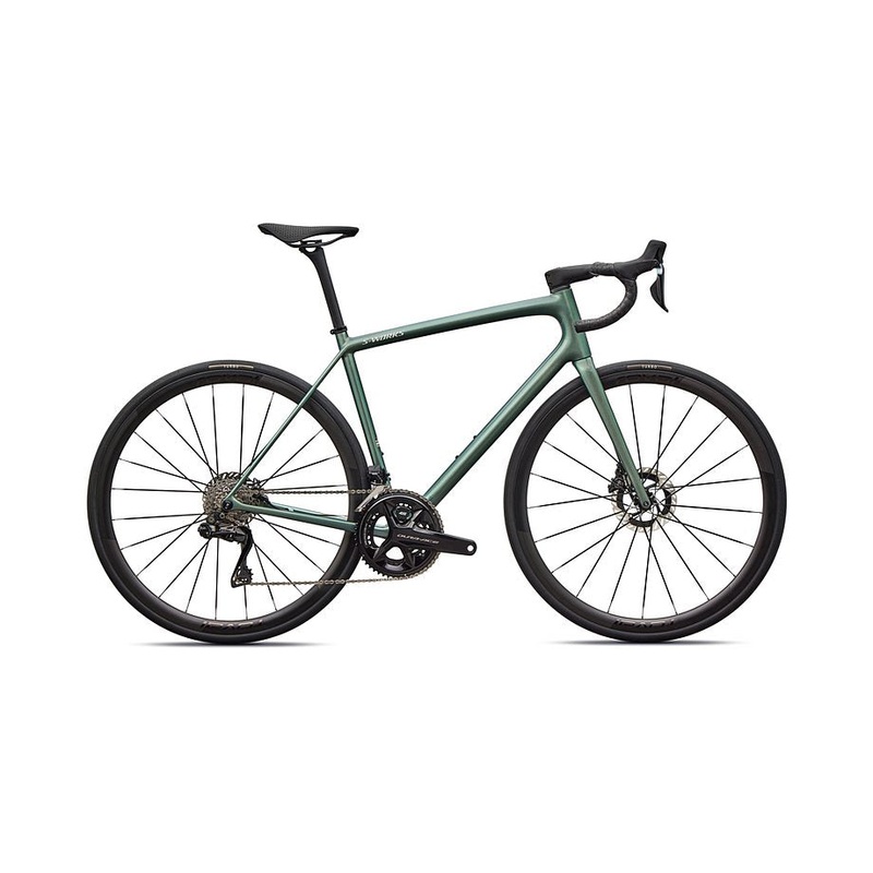 2026 Specialized Aethos S-Works Di2 Bike Gloss Premium Fjord Metallic / Dolomite Metallic 49