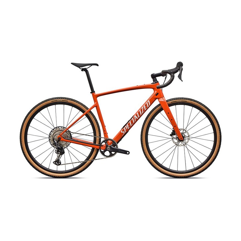 2026 Specialized Diverge Sport Bike Deep Orange/Dune White 56