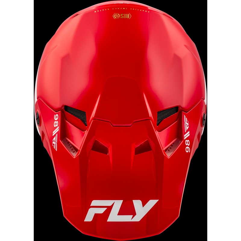 FLY RACING Formula Cc Objective Helmet Red/White 2x