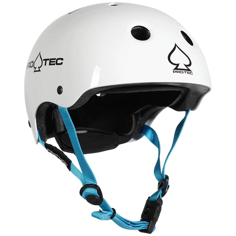 Pro-Tec JR Classic Helmet – Gloss White Youth Small