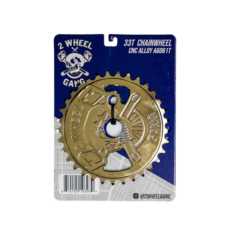 2 Wheel Gang Gold – Chainwheel 33t