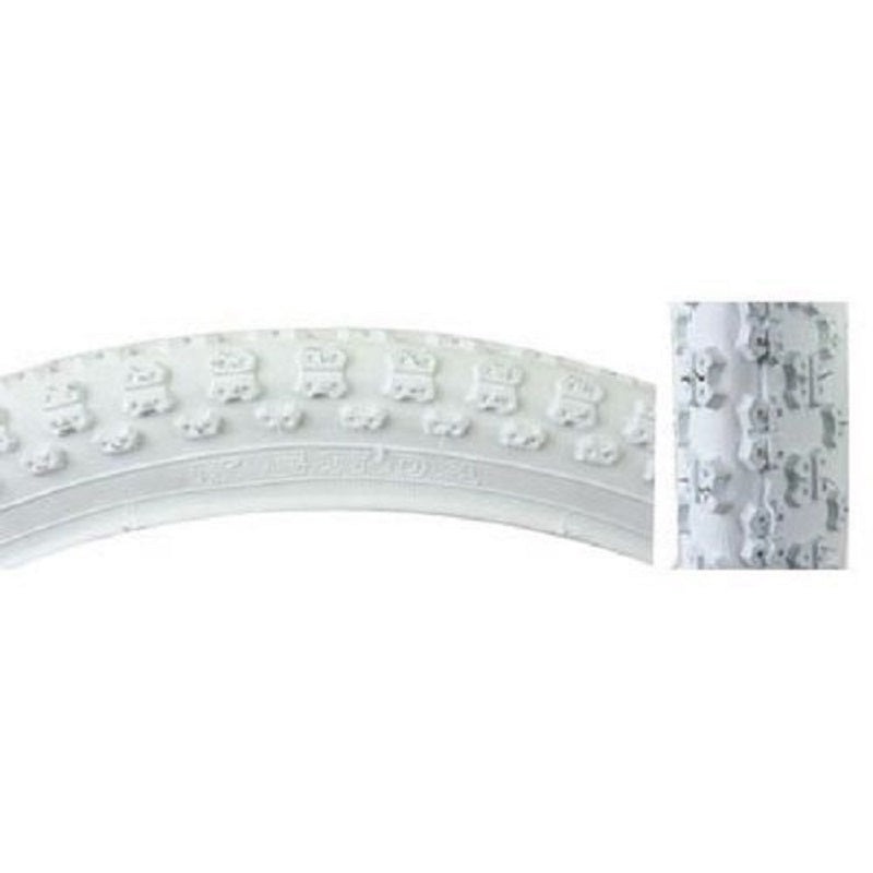 Kenda 12-1/2″ x 2.125″ White Kids Bike Tire 12-1/2×2.125″ BMX Path Tires 12″