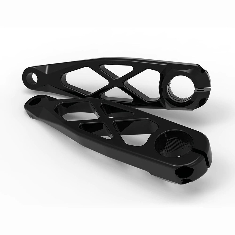 5DEV eCranks  Shimano EP8 155mm Black