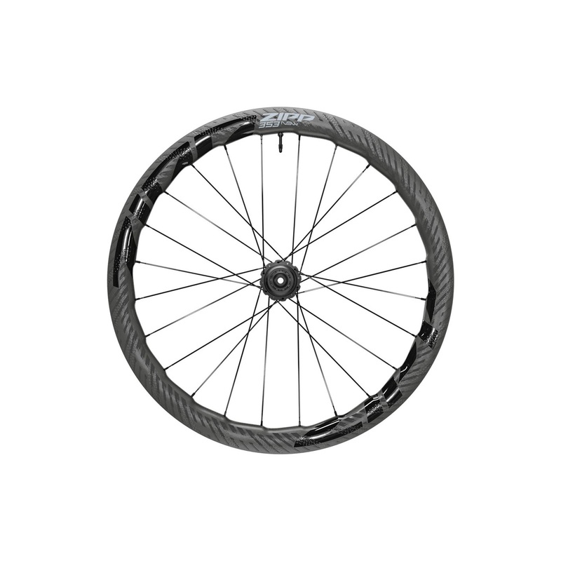 Zipp 353 NSW Tubeless Disc Rear Wheel Black HG11 (Shimano / SRAM 11s)