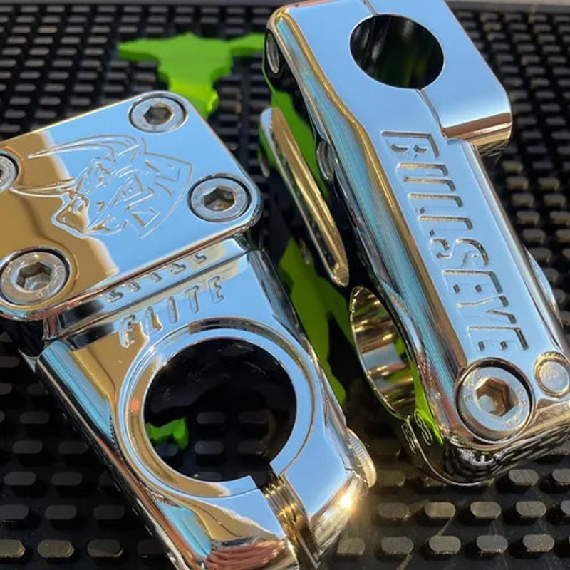 Bullseye Mad Bull 53mm Racing Stem Chrome