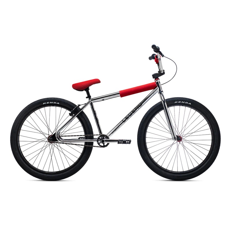 26″ DK Legend Retro cruiser Chrome & red