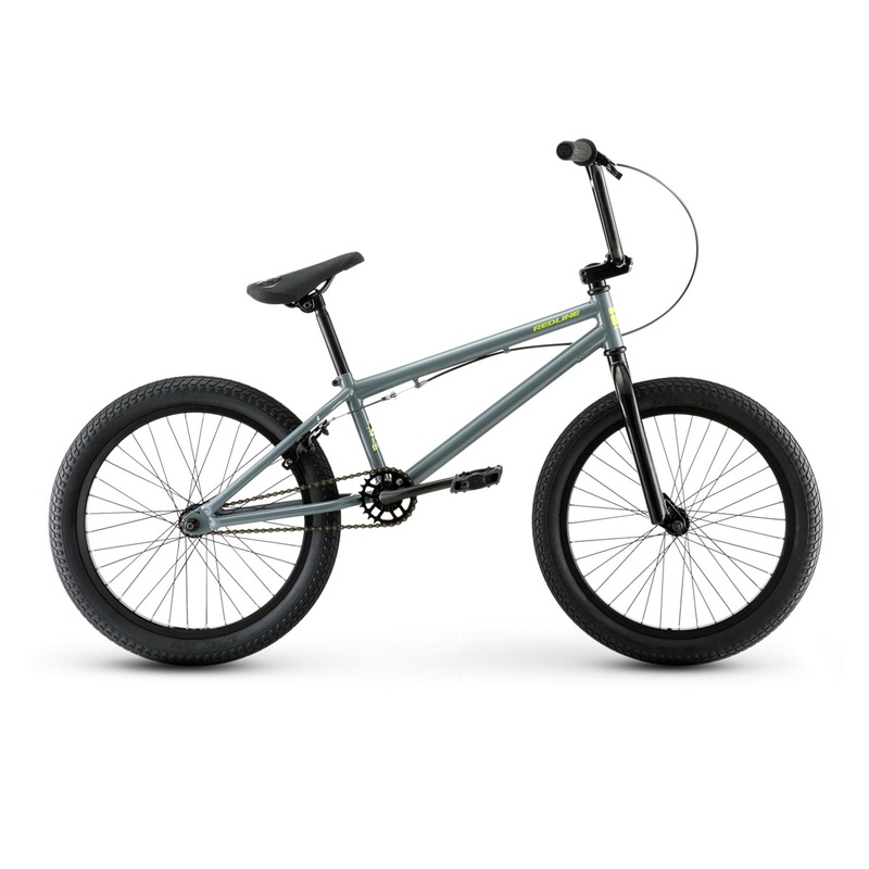 Redline Rival 19″TT BMX Freestyle Bike-Grey Gloss