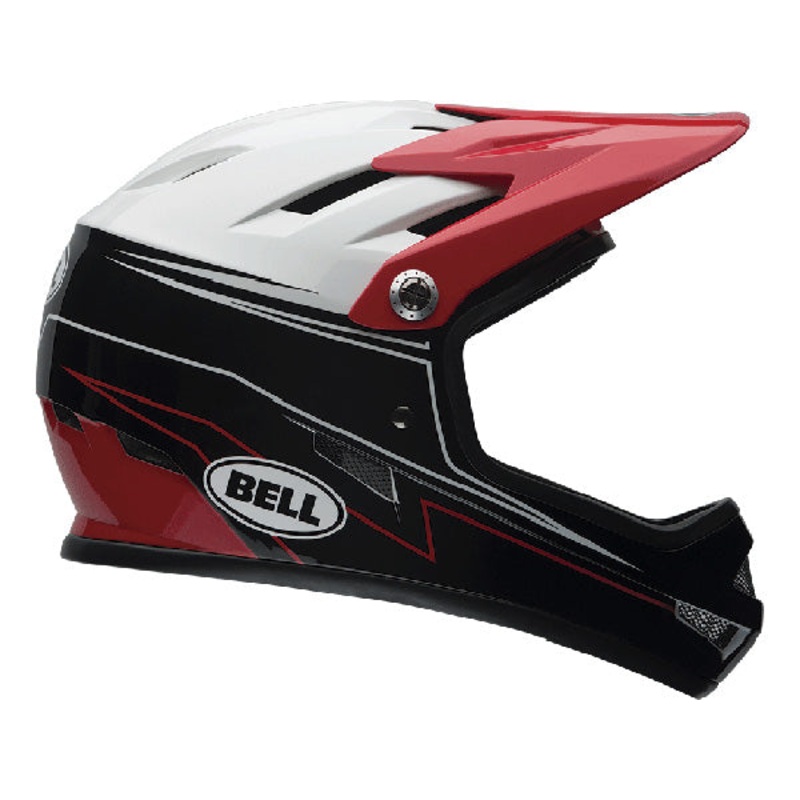 Bell Sanction Helmet-Graphite/Red Small