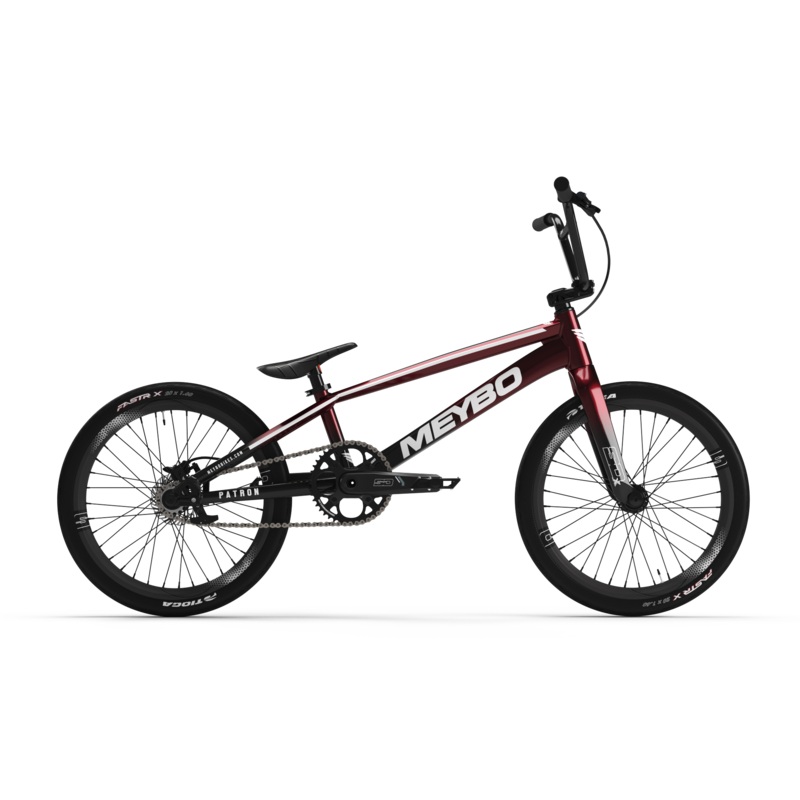Meybo Patron BMX Race Bike-Red/Black/White-Pro 22 Pro 22