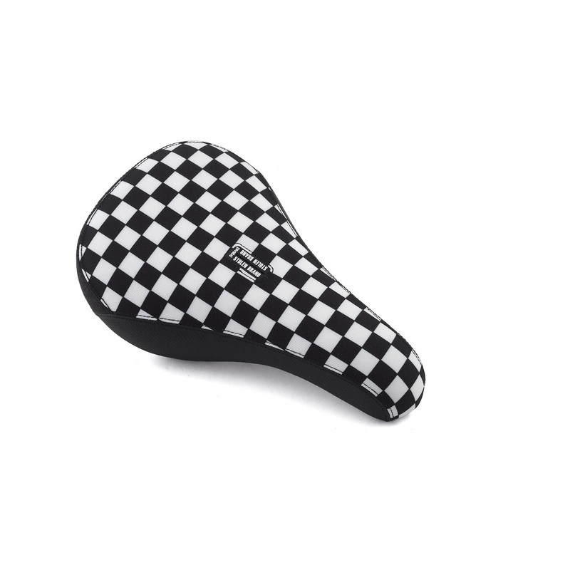 Stolen Fast Times XL Pivotal Seat Black & White Checkered Black/White