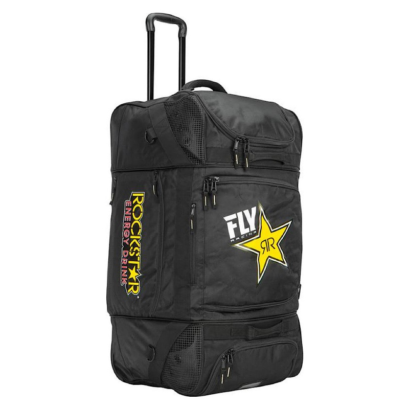 FLY RACING ROLLER GRANDE ROCKSTAR BAG BLACK/YELLOW