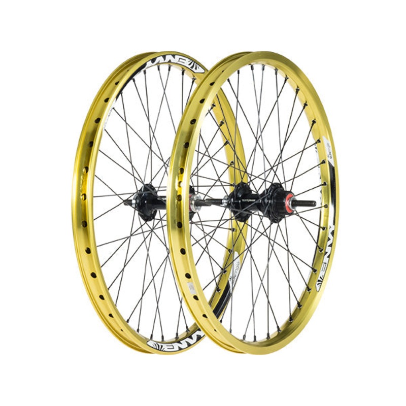 Black Ops Sun Envy Pro BMX Race Wheelset-36H-20×1.75″ Black