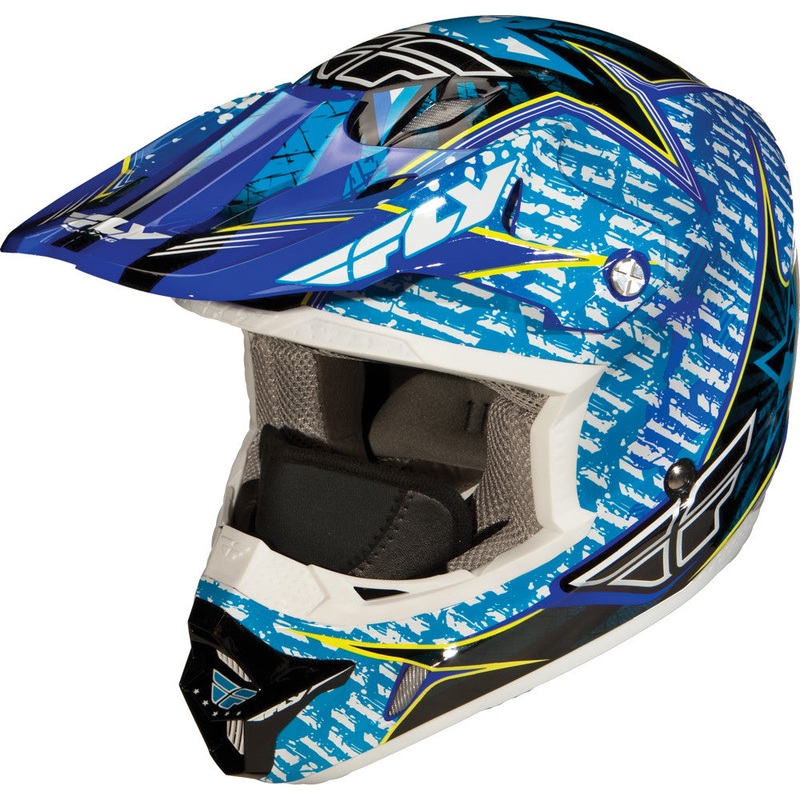 FLY RACING Aurora Helmet Blue X