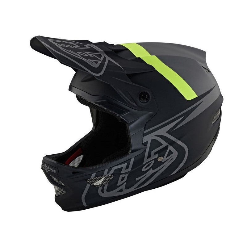 TLD 23 D3 AS Fiberlite Helmet Slant Grey Grey/Black XS