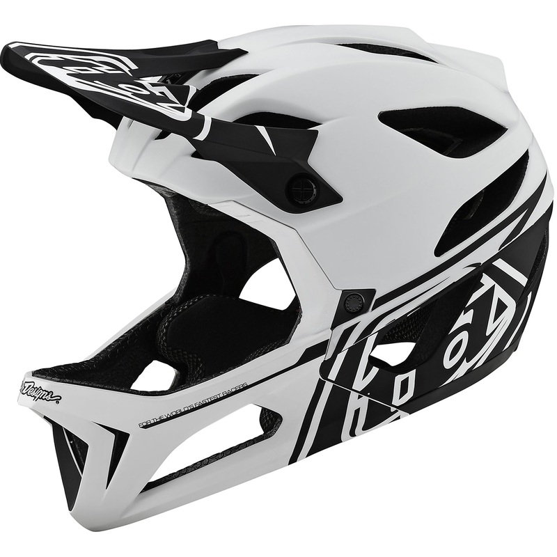 Troy Lee Designs Stage MIPS Helmet-Stealth White X-Small/Small
