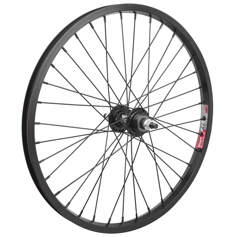 Alloy Freewheel Rear Wheel Black/RHD (3/8″ axle)