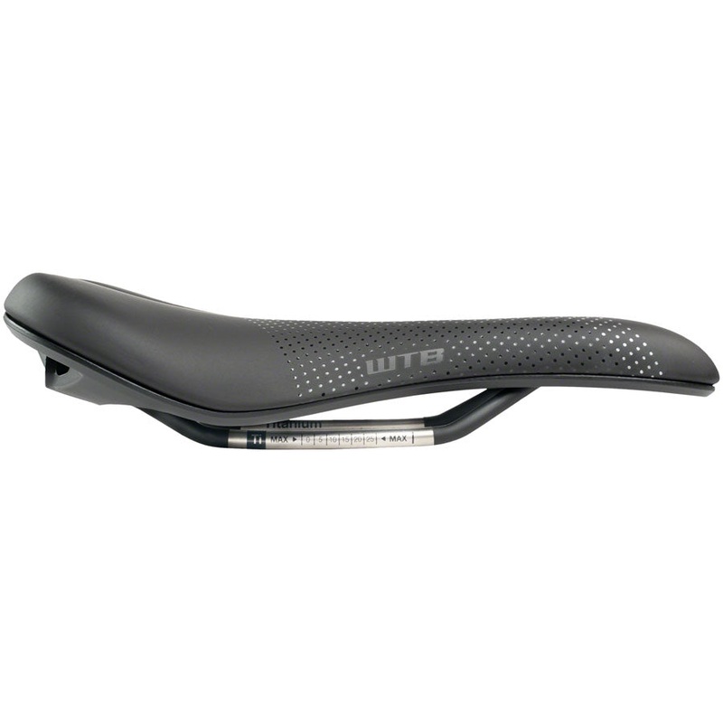 WTB Volt Fusion Form Saddle – Titanium, Black, Medium