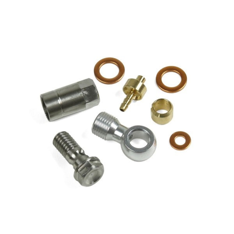 Hope 90 Degree Connectors Kit 5mm Hose Black Black