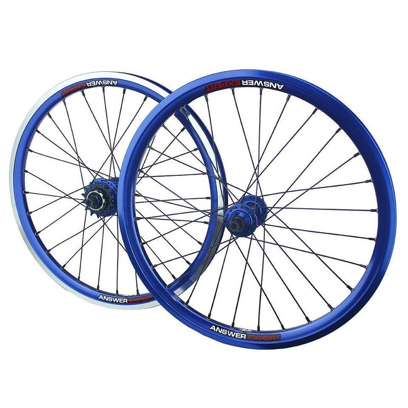 Answer 20 x 1.50in Holeshot Expert-XL Wheel Set Blue Right Hand Drive