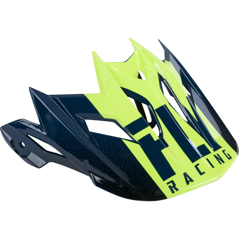 FLY RACING Default 2019 Helmet Visor Teal/Hi-Vis