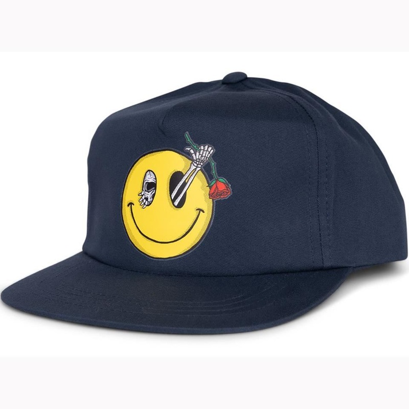 Subrosa Evil Grin Snapback – Navy