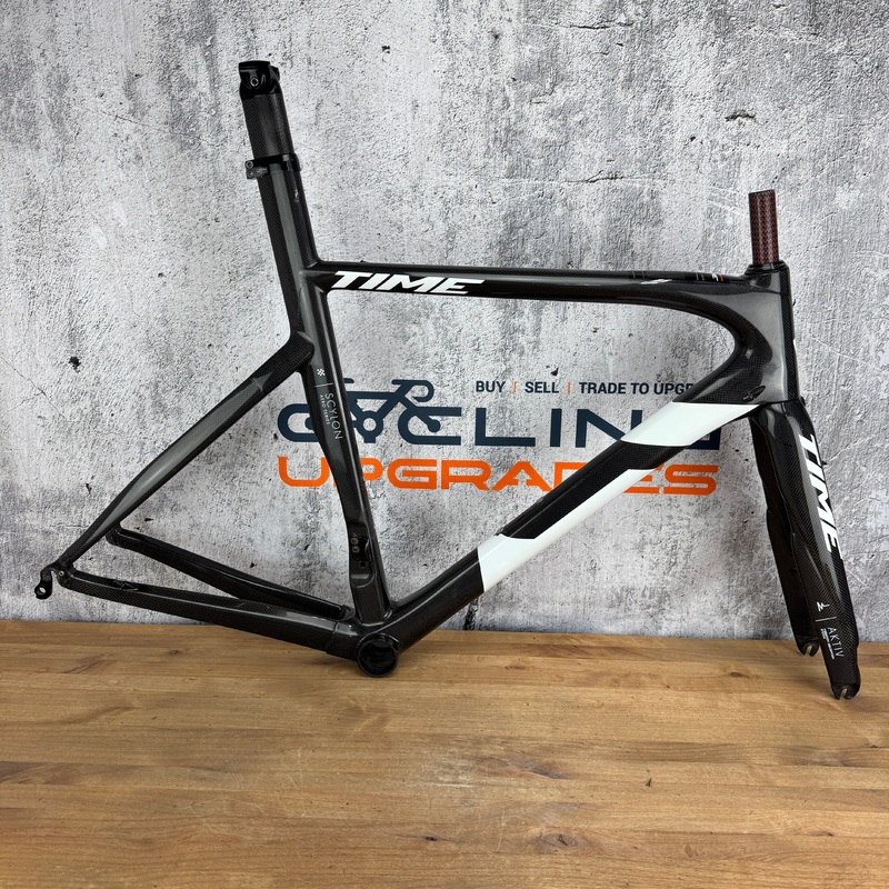 2018 Time Scylon TL AKTIV Small 54cm Rim Brake Carbon Frameset 700c 1801g
