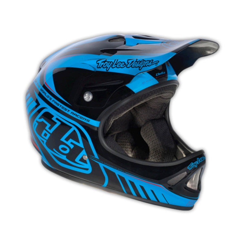 Troy Lee 2013 D2 Delta Composite Helmet-Blue X-Small/Small