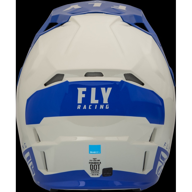 FLY RACING Formula Cp Slant Helmet Grey/Blue 2x